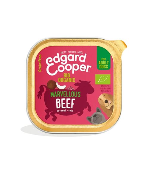 Edgard & Cooper Adult Manzo Biologico Senza Cereali