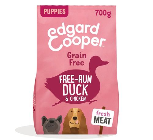 Edgard & Cooper Puppy Carne Fresca Di Anatra E Pollo Allevati A Terra Senza Cereali