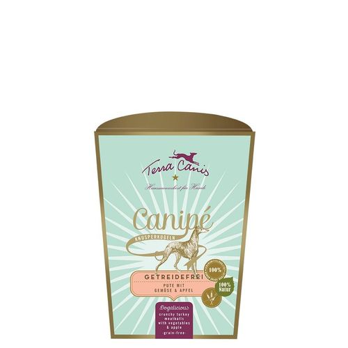 Terra canis canipÃ© grain free con tacchino, verdure e mele 200 gr