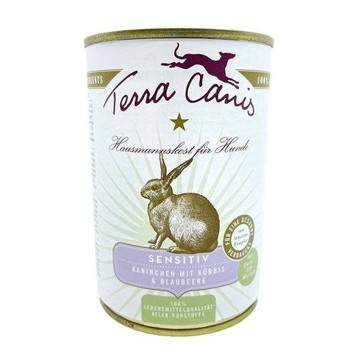 Terra Canis sensitive coniglio con zucca e mirtillo
