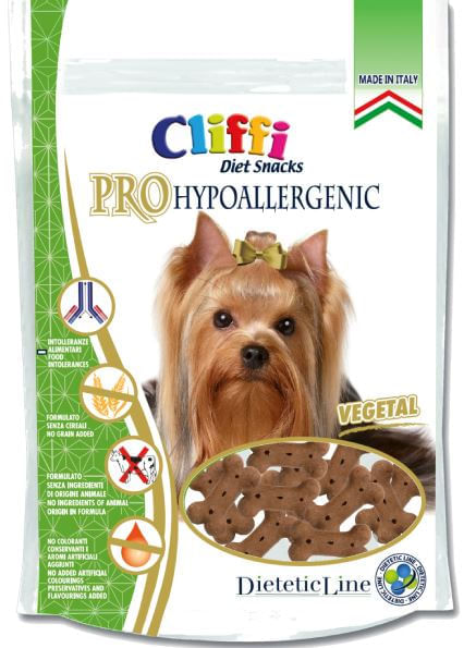 Cliffi Pro hypoallergenic snack vegetal 100 g