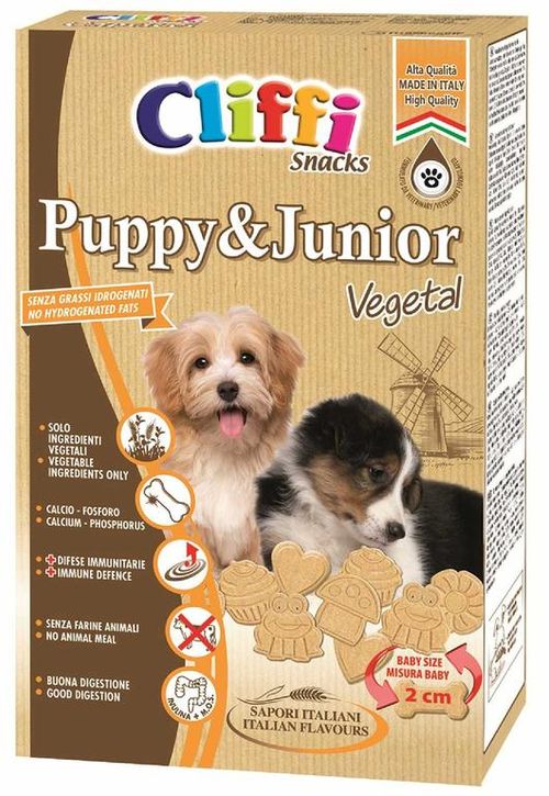 Cliffi puppy & junior snacks 300 gr