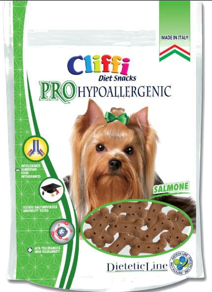 Cliffi Pro hypoallergenic snacks salmone 100 gr