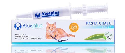 Aloeplus Pasta orale Gatti 15 ml