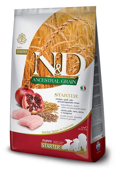 Farmina n&d ancestral grain cane puppy starter