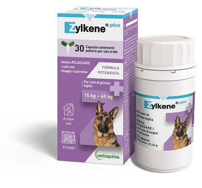 Vetoquinol zylkene plus cani 15-60 kg 30 capsule