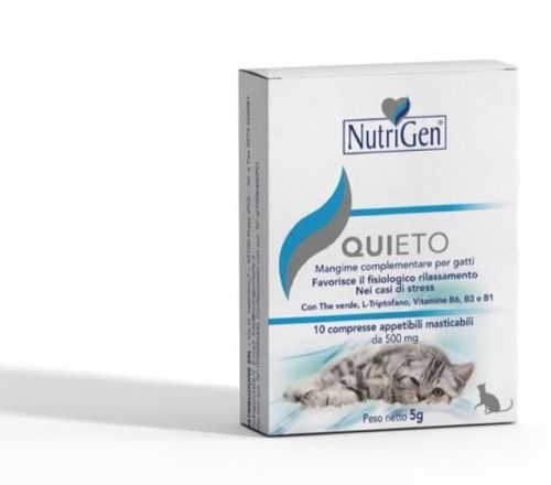 Nutrigen quieto gatto 10 compresse 500 mg