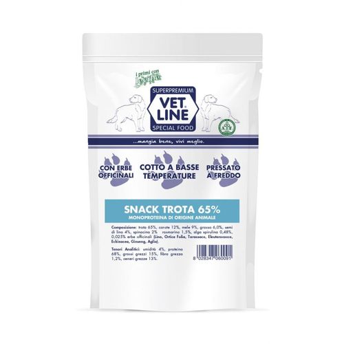 Vet Line cane snack trota 80 gr