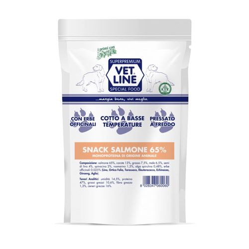 Vet Line cane snack salmone 80 gr