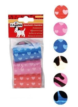 Camon sacchetti igienici colorati 6 pezzi