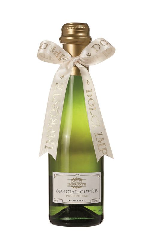Dolci Impronte Special CuvÃ©e champagne per cani alla mela 200 ml