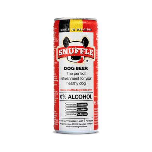 Snuffle Birra per cani in lattina 25cl