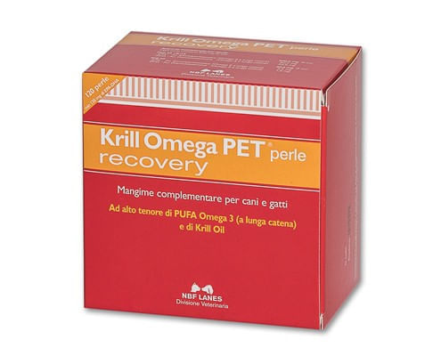 Nbf lanes krill omega pet recovery 120 perle