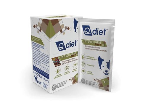 Q.diet enteroflorene fast 10 buste 2 gr