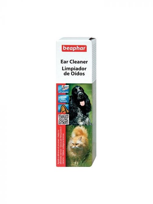Beaphar protezione naturale ear cleaner limpiador de oidos 50 ml