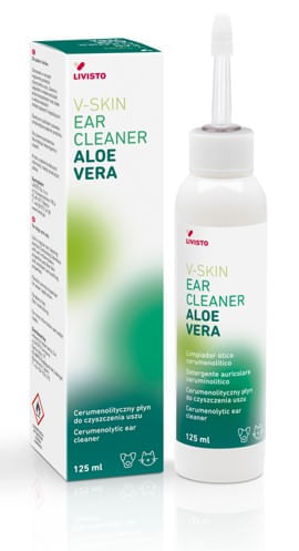 V-skin ear cleaner aloe vera 125 ml