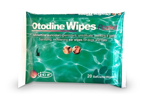Icf otodine wipes pocket 20 salviette