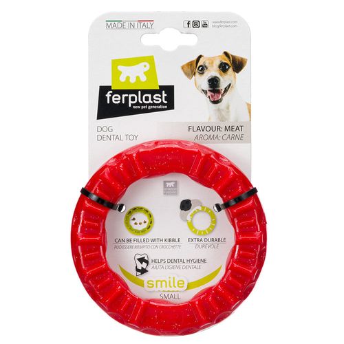 Ferplast smile small anello rosso