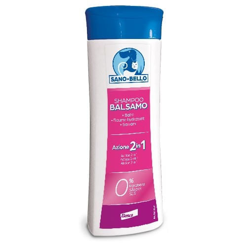 Elanco shampoo balsamo cani cuccioli 250 ml sano & bello