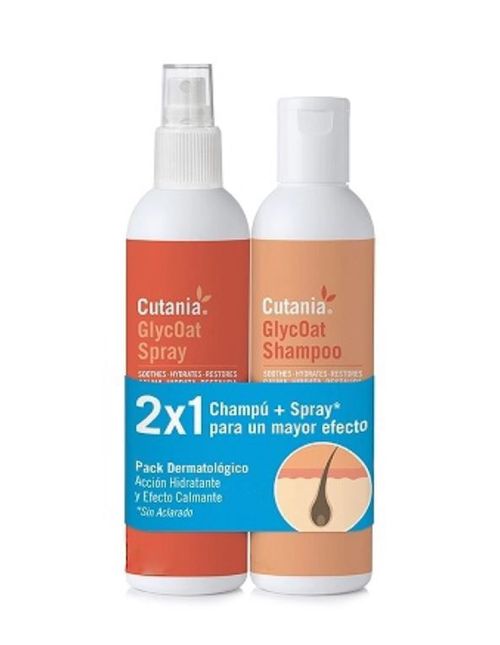VetNova cutania glycoat skin care pack shampoo spray 355 ml