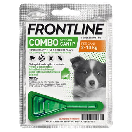 Frontline combo cani piccoli 1 pipetta 0,67 ml 2-10 kg