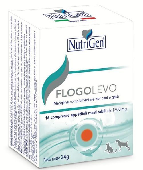 Nutrigen flogolevo 16 compresse appetibili masticabili 24 gr