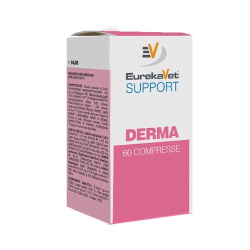 EurekaVet Support derma 60 compresse