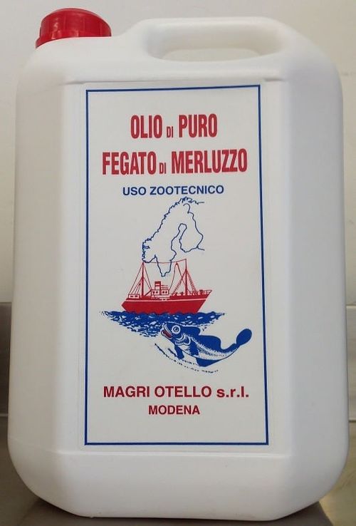 Olio di fegato di merluzzo 2,5 kg