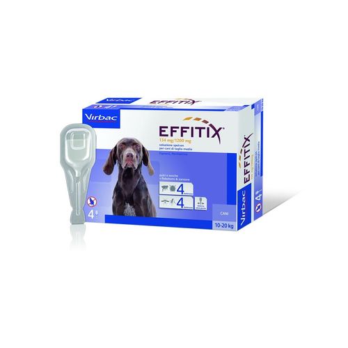 Virbac effitix 4 pipette cani 10-20 kg