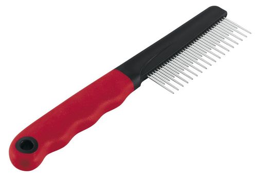Ferplast GRO 5866 pettine con manico denti alti