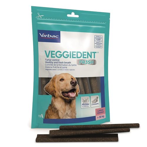 Virbac veggiedent fr3sh L oltre 30 kg 15 stick