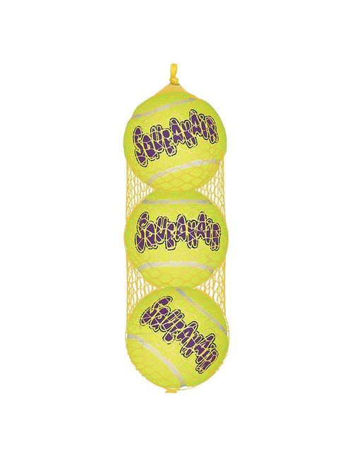 Kong squeakair tennis 3 balls medium