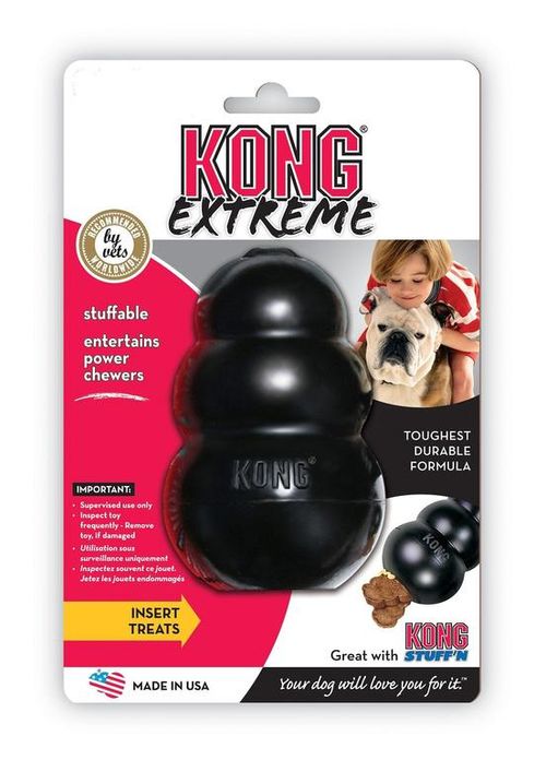 Kong medium extreme 141 gr 5-15 kg nero