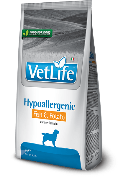 Farmina vet life cane hypoallergenic fish e potato 12 kg