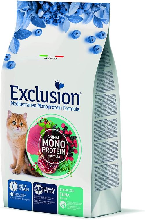 Exclusion mediterraneo gatto sterilized tonno