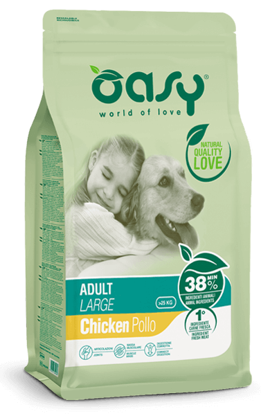 Oasy cane adult large pollo