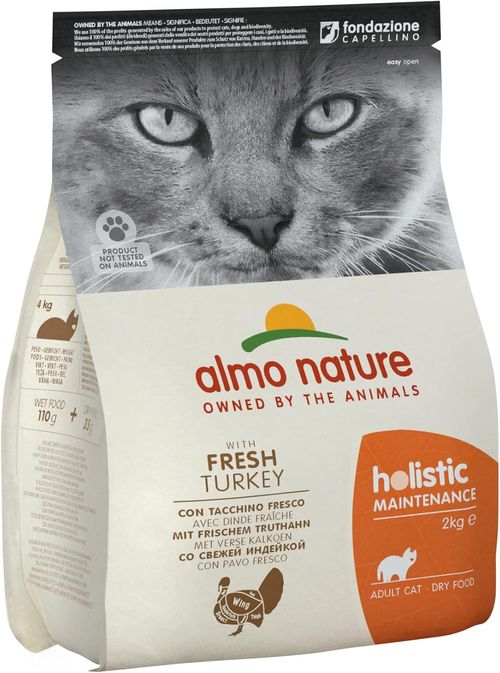 Almo nature holistic gatto adult con tacchino fresco