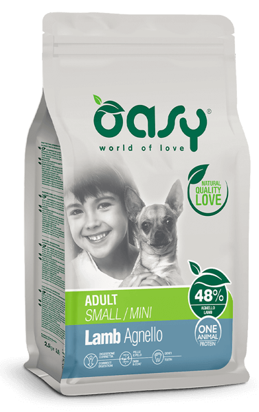 Oasy cane adult small mini agnello