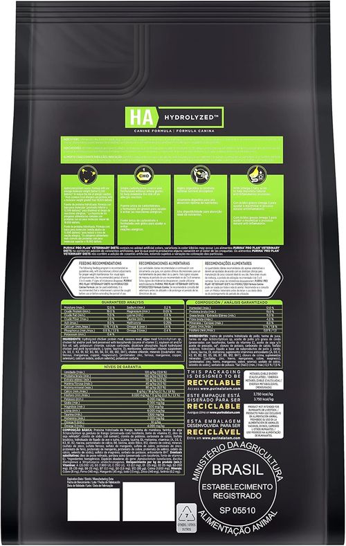 Purina Proplan diet ha cane