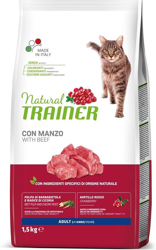 Natural trainer gatto Adult con manzo