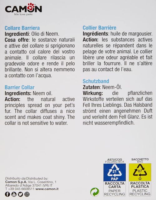Camon protection collare barriera gatto g901
