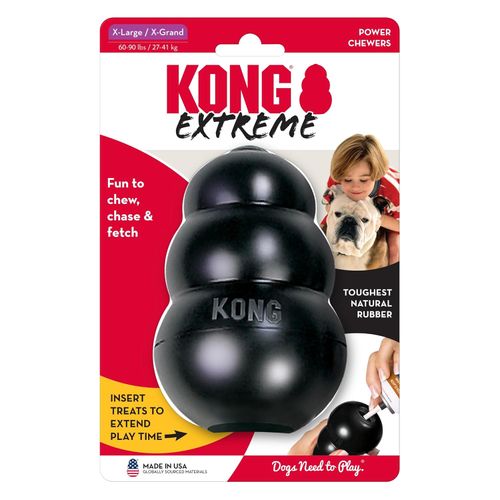 Kong large extreme 232 gr 15-30 kg nero