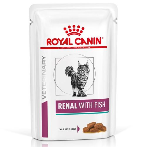 Royal canin gatto renal pesce 12 buste