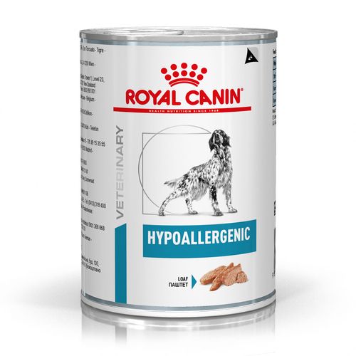 Royal canin hypoallergenic cane umido