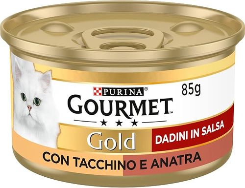 Gourmet gold dadini con tacchino e anatra