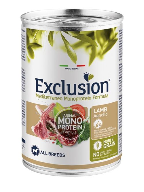 Exclusion mediterraneo adult agnello