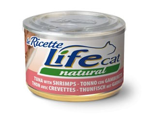 Life cat natural tonno con gamberetti