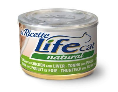 Life cat natural tonno con pollo e fegatini