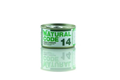Natural code 14 gatto tonno e verdure