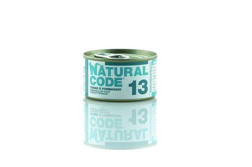Natural code 13 gatto tonno e formaggio